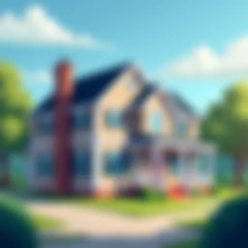 Detailed infographic of Bank of America's mortgage types