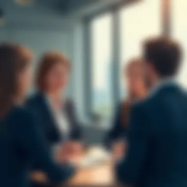 Understanding Interview Dynamics An engaging conversation in a professional setting