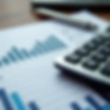 A close-up of a calculator and financial plan, emphasizing the importance of tailored advice.